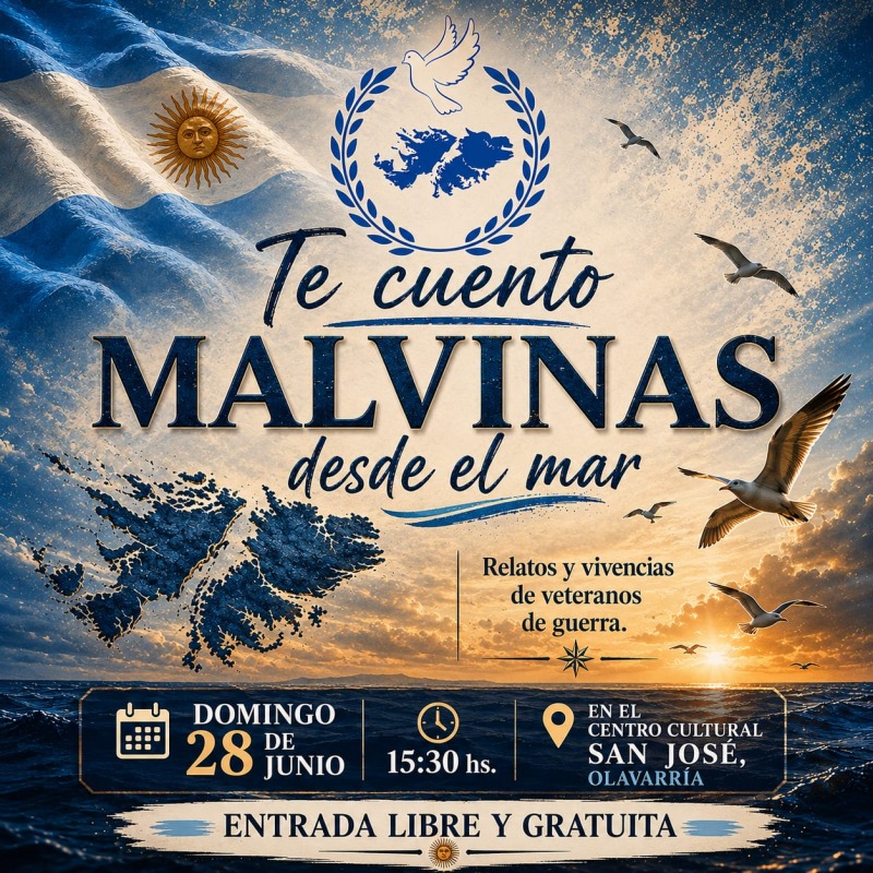 �Te cuento Malvinas desde el Mar�, otro relato sobre la guerra